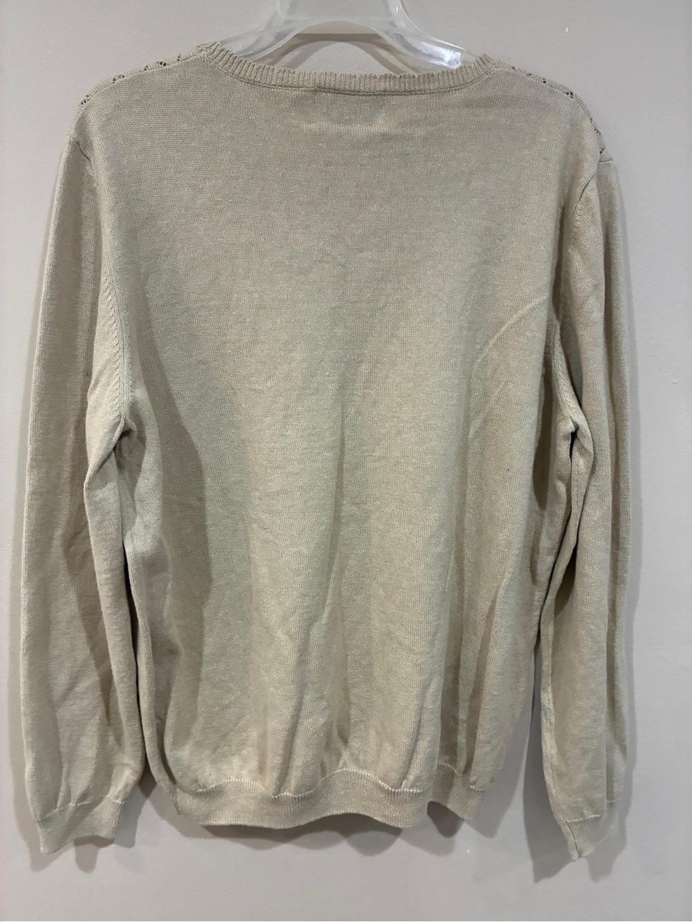 Alfred Dunner Cream Sweater with Multicolor Floral Embroidery - Picture 3 of 5
